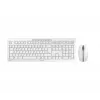 CHERRY Stream Desktop Recharge toetsenbord muis inbegrepen universeel RF draadloos QWERTZ Duits grijs