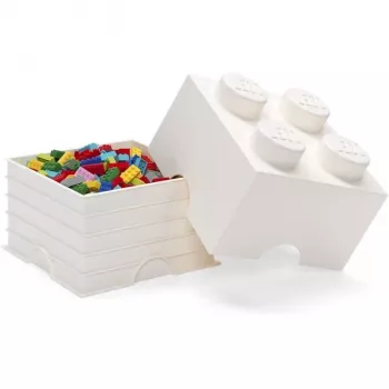 Opbergsteen LEGO Room Copenhagen 4 wit – LEGO 40031735 opbergsteen voor het organiseren van speelgoed en kleine spullen