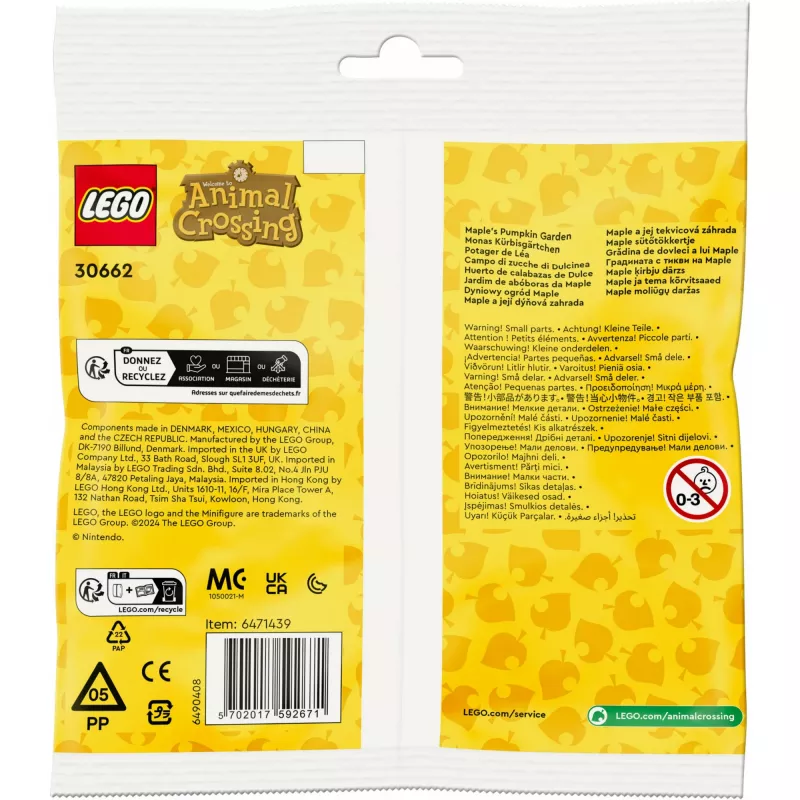 30662 Animal Crossing Monas Pumpkin Garden, constructiespeelgoed polybag