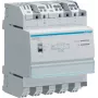 Hager TGA200. Aantal polen: 4P. AC-ingangsspanning: 230 V, AC-ingangsfrequentie: 50/60 Hz (TGA200)