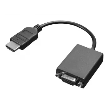 Lenovo HDMI / VGA 0,2 m zwart