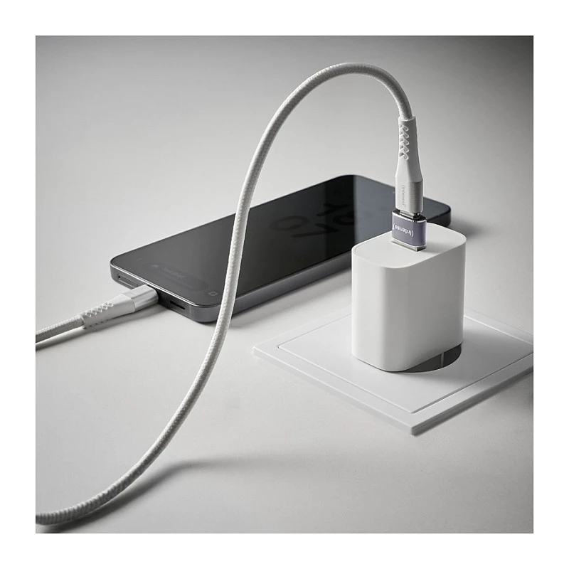 Intenso 3-pack USB-adapter USB-A -> USB-C C480C aluminium
