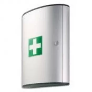 Durable 197323 EHBO-doos L, aluminium, zilver