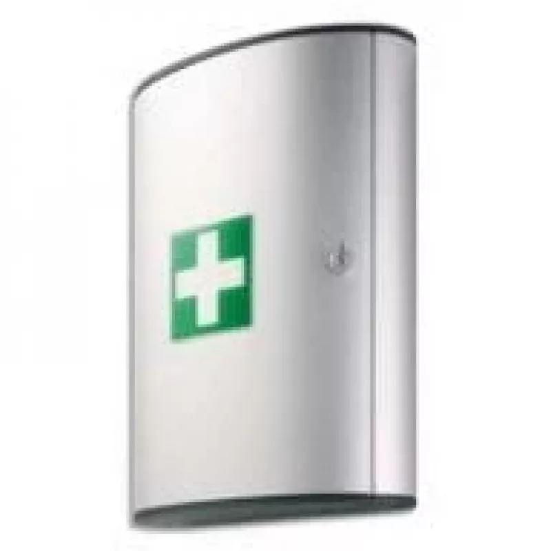Durable 197323 EHBO-doos L, aluminium, zilver