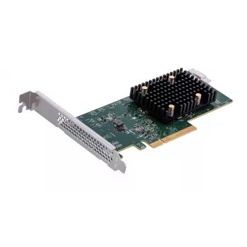 Interne HBA-adapter Broadcom 9500-8i — PCIe SAS/SATA 12 Gbit/s, NVMe, full-height/low-profile