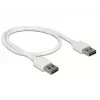 USB-kabel USB 2.0 DeLOCK 85192 0,5m wit