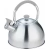 Waterkoker Maestro MR-1323 — RVS, 2,5 L, fluitketel met klapdeksel, koel siliconen handgreep