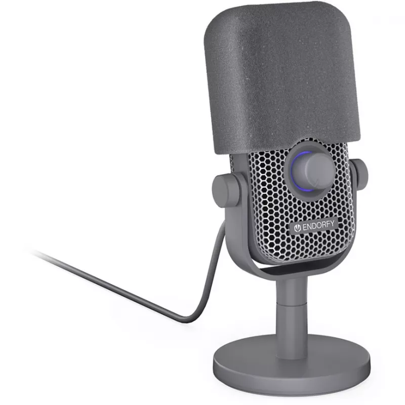 Microfoon ENDORFY Solum Voice S Alt Gray EY1B024 met USB-aansluiting