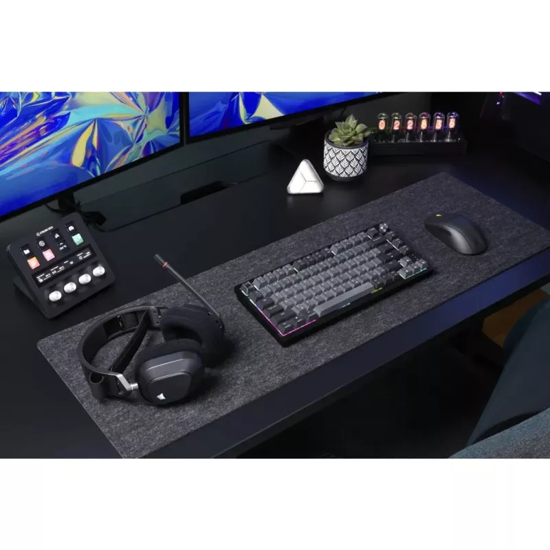 Corsair Gaming K65 Plus Wireless 75% RGB-gamingtoetsenbord, MLX rood - zwart, grijs
