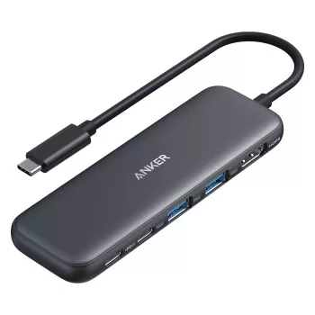 USB-hub Anker 332 grijs USB Type-C 5000 Mbit/s HDMI USB 3.2