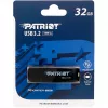 USB-flashdrive PATRIOT 32 GB USB Type-A 3.2 Gen 1 zwart, 80 MB/s, sleutelhanger