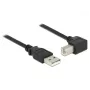 USB-kabel DeLOCK 0,5m USB 2.0-A USB 2.0-B zwart