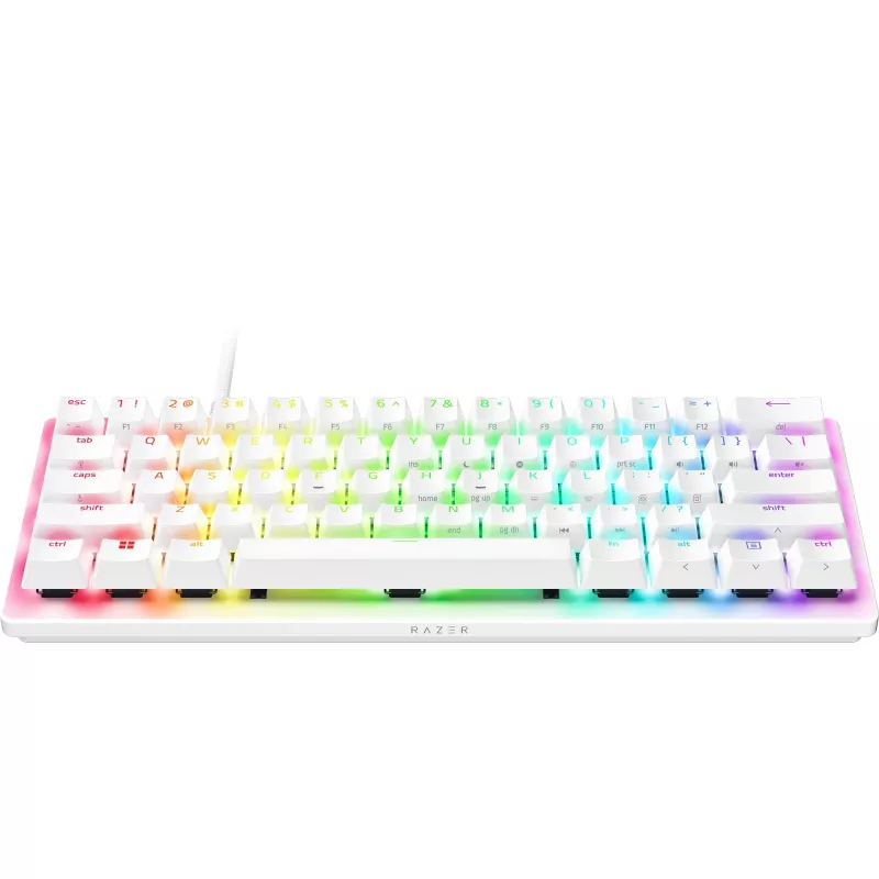 Razer Huntsman V3 Pro Mini - wit - Duits toetsenbordlayout P - toetsenbord - optisch (RZ03-04992000-R3G1)