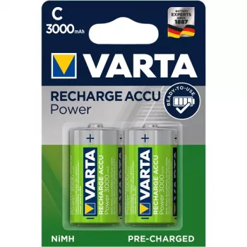 Varta Power accu - accu 2 x C - NiMH - (oplaadbaar)