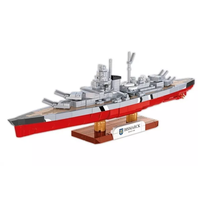 Bouwset Cobi slagschip Bismarck model, 590 onderdelen