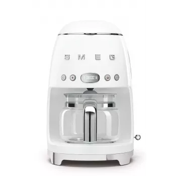 Filterkoffiezetapparaat Smeg 1,4L DCF02WHEU wit