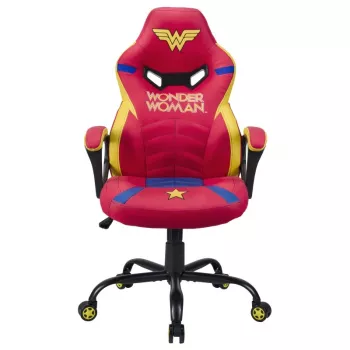 Pc-gamingstoel Subsonic SA5573-W1 gevoerde zitting blauw rood geel