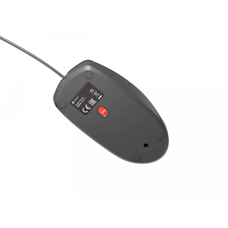 Bekabelde bureaumuis NATEC Ruff Plus USB Type-A, rechtshandig, 1200 DPI, 3 knoppen, zwart