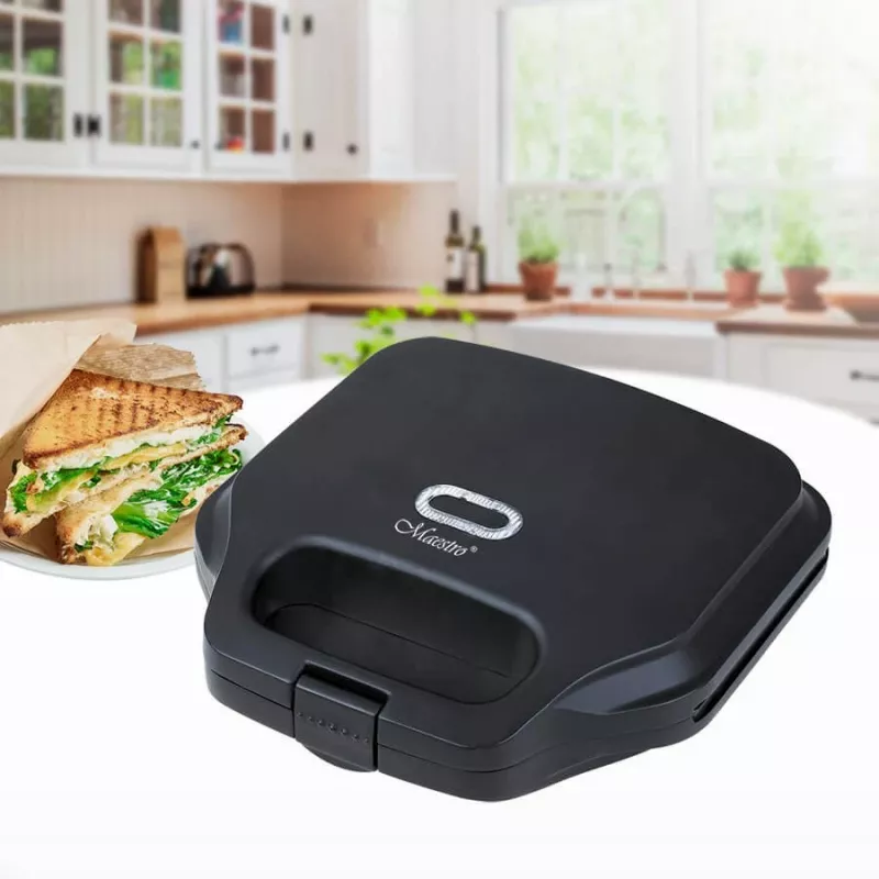 Paninipress Maestro MR-708 750 W – sandwichtoaster voor het aanrecht