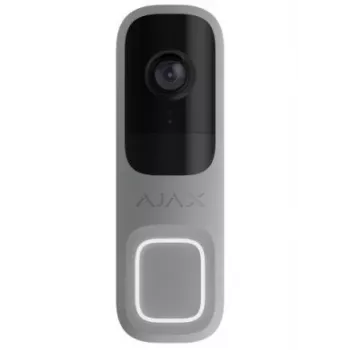 Videodeurintercom Ajax 8EU ASP grijs 4MP met AI-PIR-sensor
