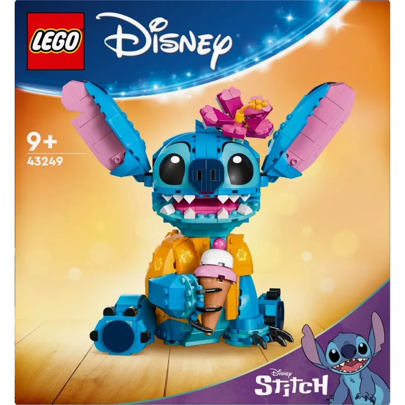 LEGO | Disney Stitch bouwbaar kinderspeelgoed set met ijs 43249