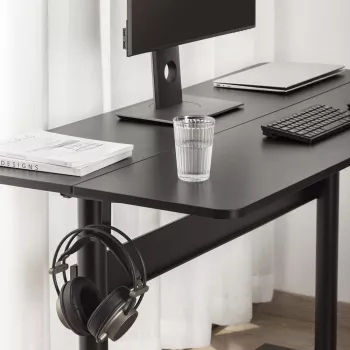 Ergo bureaublad met tafelblad, gasveer, in hoogte verstelbaar, voor werken in staande en zittende houding, max. hoogte 115 cm, ER