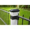 GB128 LED-solarlamp voor hekpalen en tuin, zwart - groen blauw
