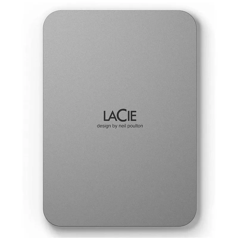 Externe harde schijf LaCie Mobile Drive 2022 5 TB USB Type-C zilver