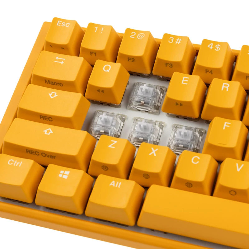 Ducky One 3 Yellow gaming-toetsenbord RGB LED MX-Clear US