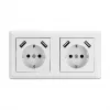 Wandcontactdoos DeLOCK 2-voudig met 4 USB-aansluitingen 2 x 2,8 A