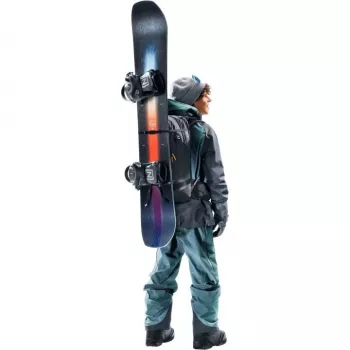Rugzak DEUTER Freerider Pro 34+ — technische freeride-skitochtenrugzak, 34 L, zwart, helmhouder, heupgordel