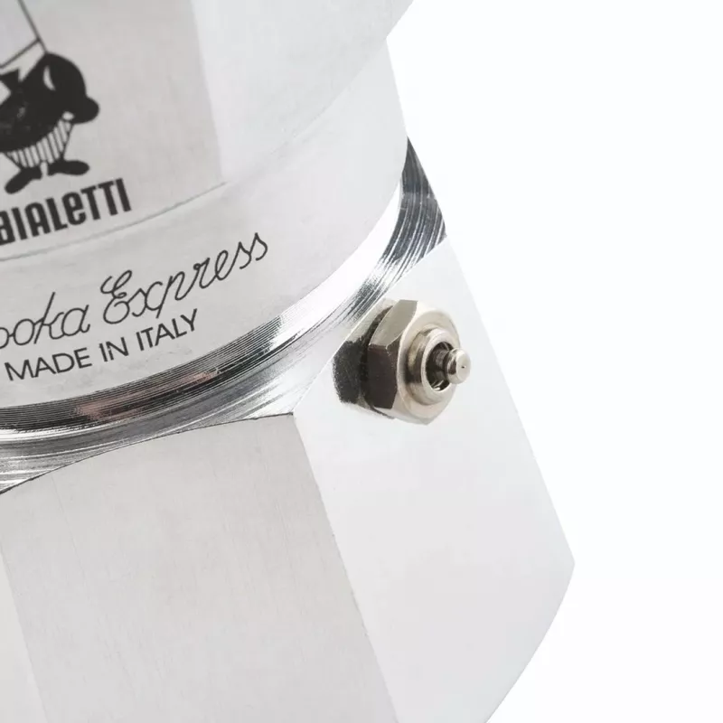 Bialetti Moka Express mokakan 0,06 L aluminium, zwart