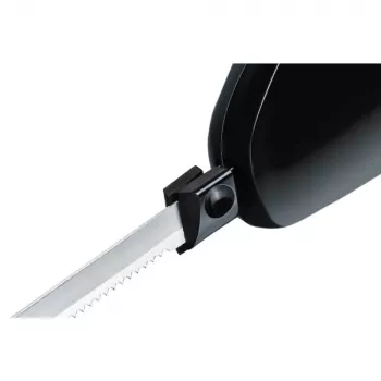 Elektrisch mes Rommelsbacher EM 150 120 W – RVS-messen, bruikbare meslengte 15 cm, zwart