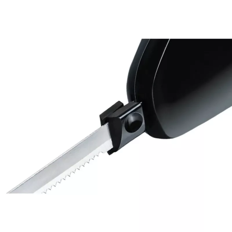 Elektrisch mes Rommelsbacher EM 150 120 W – RVS-messen, bruikbare meslengte 15 cm, zwart