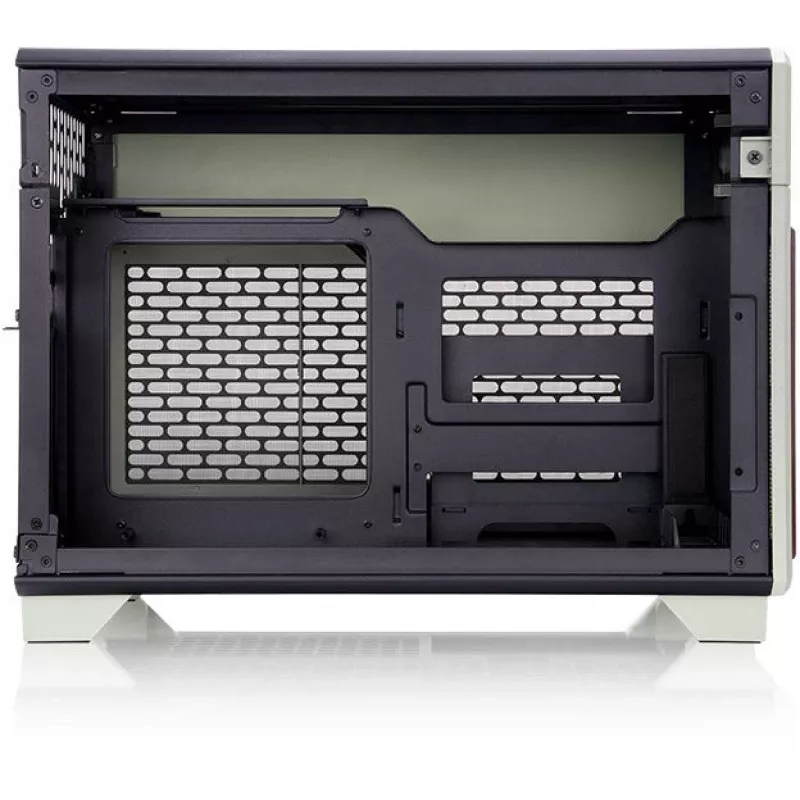 Mini-behuizing THERMALTAKE TR100 WS matcha groen, compact ontwerp, ondersteuning voor mini-ITX/microATX
