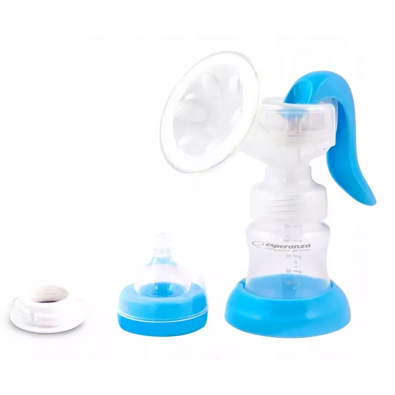 Esperanza BEBITA ECM001B Elektrische borstkolf, 150 ml, blauw