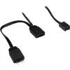 All-in-one-vloeistofkoeler Inter-Tech LC-120 RGB 12 cm zwart