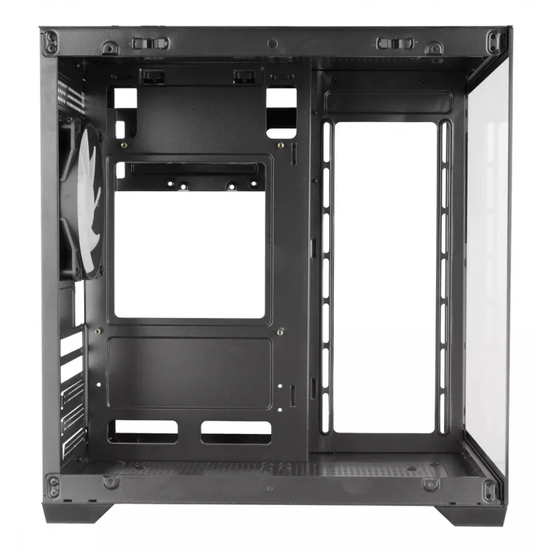 Mars Gaming MC-VIEW2 mini tower zwart
