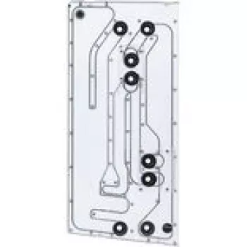 Distroplate met EZ-Fittings PHANTEKS Glacier