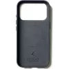 Mujjo Full Leather Case MagSafe hoes voor iPhone 17 Pro grijs