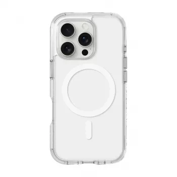 Beschermhoes LAUT CRYSTAL MATTER X voor iPhone 16 Pro Max, transparant, PC+TPU, geschikt voor 6,7 inch