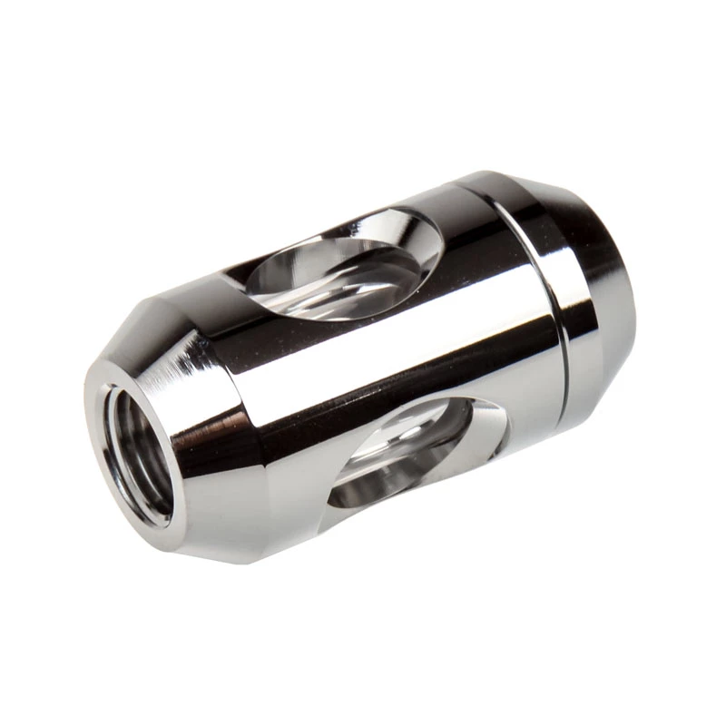Bitspower in-line-filter - glanzend zilver