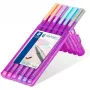 Staedtler triplus fineliner 334 pastelset, 0,3 mm, 6 kleuren