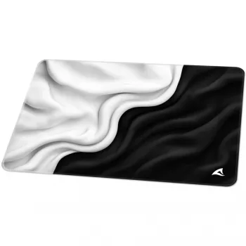 Sharkoon SKILLER SGP35 D1 gaming-muismat, maat M, zwart/wit