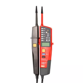 Spanning- en doorgangstester Unit UT18E met LCD-display en contactloze spanningsdetectie