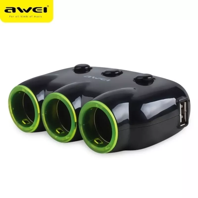 Auto sigarettenaansteker-adapter Awei C-35 voor 12V- en 24V-stopcontacten