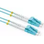VALUE - patchkabel - LC multimode (M) naar LC multimode (M) - 5 m - glasvezel - 50/125 micrometer - OM3 - halogeenvrij - turquoise (21.99.8824)
