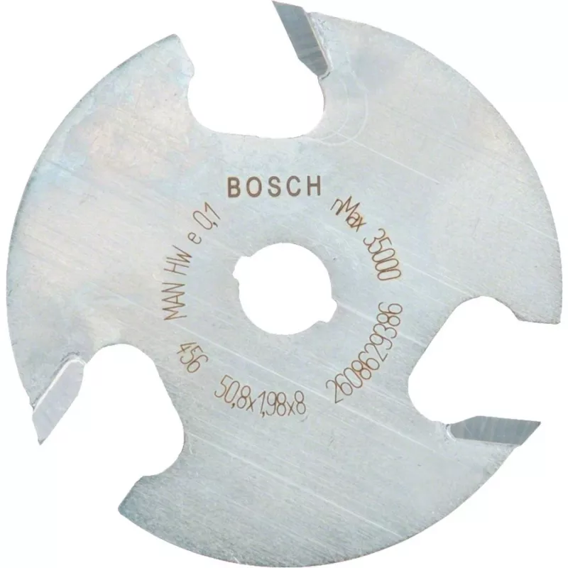 Freeswiel Bosch 2608629386 50,8 mm werkbreedte, 2 mm dikte