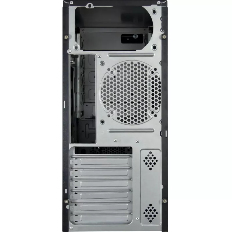 Computerkast Inter-Tech ATX IT-8862 Plaid, kleur zwart