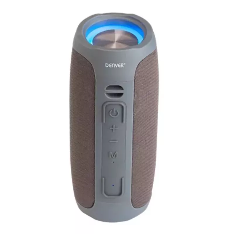 Denver BTV-220 draagbare Bluetooth-speaker, grijs